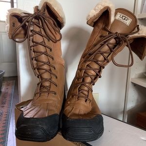UGG Adirondack Tall Boots Size 7 in Otter